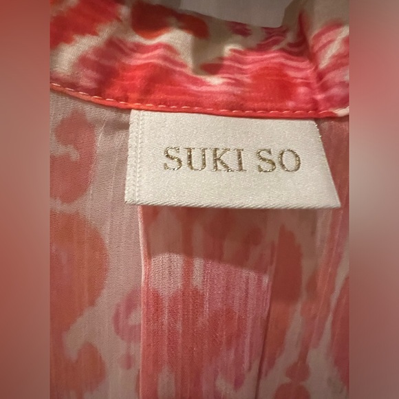 π NWOT SUKI SO WOMEN'S GODDESS KIMONO IN GOLDEN HOUR πfree New tote π - Picture 8 of 14
